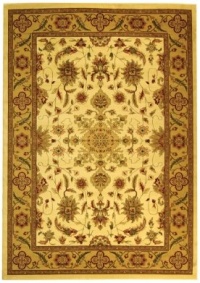 Safavieh Lyndhurst Collection LNH211A Cream and Tan Square Area Rug, 8-Feet