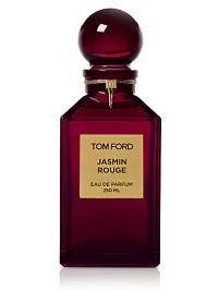 Voluptuous. Sensuous. Audacious. Tom Ford Jasmine Rouge is a voluptuous, saturated, spiced floral. An unexpected blend of precious sambac jasmine sepals absolute, an ingredient never used before in perfumery with dusky clary sage and rich spices, it unveils a new facet of jasmine's erotic decadence. Jasmin Rouge is as audacious as lacquered red lips. Its deep red bottle evokes lush and hedonistic glamour. 