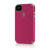 New Speck Candyshell Glossy iPhone 4S/4 FineWine Burgundy (Burgundy Red/Teal)