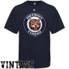 MLB Majestic Detroit Tigers Youth Navy Blue Cooperstown Soft Density Official Logo T-shirt