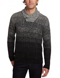 Calvin Klein Jeans Men's Shawl Collar Marl Sweater