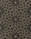 Area Rug 3x5 Rectangle Contemporary Charcoal Color - Momeni Elements Rug from RugPal