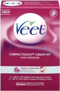 Veet Bikini and Underarm Cream Kit, Hair Remover