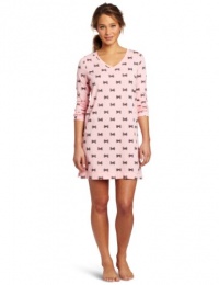 Dearfoams Women's Sweetheart V-Neck Sleepshirt