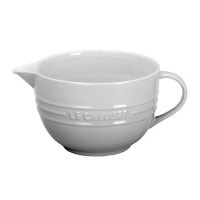 Le Creuset Stoneware 2-Quart Batter Bowl, White