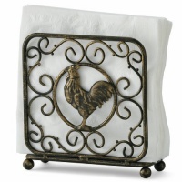 Paula Deen Signature Pantryware Upright Rooster Napkin Holder