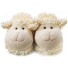 Fuzzy Friends Slippers Lamb 10 by Aroma Home