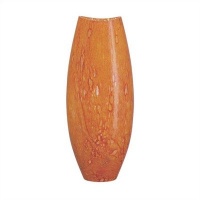 Kosta Boda Dino Vase (Large), Orange