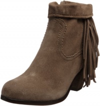 Sam Edelman Women's Louie Ankle Fringe Boot,Tan,9.5 M US