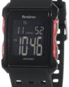 Armitron Men's 408177RED Chronograph Black and Red Digital Sport Watch