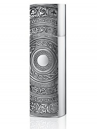 A silver, refillable travel spray sold individually, allowing you to choose the accompanying Kilian fragrance of your choice. Also includes a 0.25 oz. atomizer. 