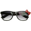 Womens Mod Cat Eye Retro Fashion Wayfarers w/ Cute Bow