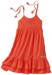 Roxy Kids Girls 2-6x Kissy Kissy Dress, Sunset, Medium