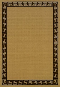 Oriental Weavers Sphinx Lanai Beige/Black Rug 5'3 x 7'6