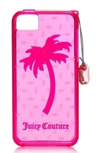 Juicy Couture Gelli Palm Tree iPhone 5 Passion Pink