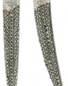 Judith Jack Mesh Allure Sterling Silver, Crystal and Marcasite Drop Earrings