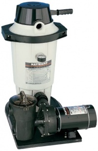 Hayward EC40C92S Perflex 1-Horsepower Extended-Cycle D.E. Filter Pool System