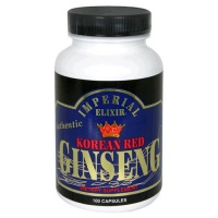 Imperial Elixir, Korean Red  Ginseng, 600 mg, 100 Capsules