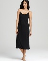 A simply chic spaghetti strap knit gown from Natori.