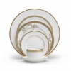 Wedgwood Vera Wang Vera Lace Gold 5-Piece Dinnerware Place Setting