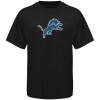 Detroit Lions Reebok Logo Premier Black T-Shirt