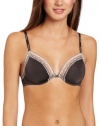 Calvin Klein Women's Sexy Signature Unlined Underwire Bra, Black Coffee, 34B