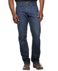 Classic styling for the modern man, these five-pocket jeans from Argyle Culture are the perfect addition to your closet.