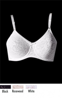 Bali Lace 'N Smooth Stretch Lace Underwire Bra 3432