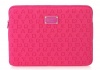 Marc Jacobs Dreamy Logo Neoprene Computer Case 15 Pop Pink