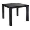 Dorel Home Products Parsons End Table, Black Wood Grain