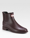 Chelsea boot version from the legendary Hunter brand, created with side elastic gores and a rubber sole for long-lasting comfort and support.Rubber upperNylon liningPadded insoleRubber soleImported