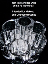 Flower Cosmetic and Makeup Brush Holder - Organizer