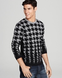 HUGO Serious Houndstooth Sweater