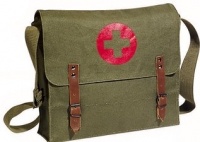 Rothco Vintage Medic Bag w/ Cross