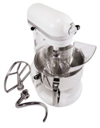 KitchenAid KP26M1XMR Professional 600 Series 6-Quart Stand Mixer, Meringue