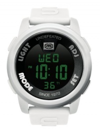 Marc Ecko Men's E07503G2 20-20 Digital White Resin Strap Watch