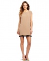 Joie Women's Nixon Dress, Camel/Caviar/New Moon, Medium