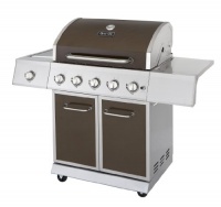 Dyna-Glo DGE530BSP-D 5-Burner 62,000 BTU Propane Gas Grill with Side Burner