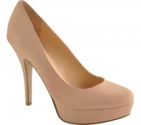 Enzo Angiolini Women's Studded Platform Pump,Light Pink,9.5 M US