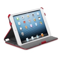 Acase Folio Case / Cover with Built-In Stand for iPad mini, Red (ACS-1002SLRD-MPD-AS)