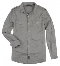 Sean John Tailored Fit Long Sleeve Shirt