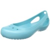 Crocs Women's Kadee Ballet Flat,Aqua/Aqua,11 M US