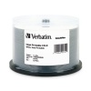 Verbatim 94755 700 MB 52x 80 Minute DataLifePlus White Inkjet and Hub Printable Recordable Disc CD-R, 50-Disc Spindle