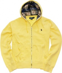 Polo Ralph Lauren Full Zip Fleece Hoodie, Banana Cream, X-Large