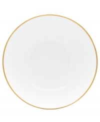 Serve special meals with this collection of simply beautiful gold-rimmed salad bowls and make dining at home feel like a four-star affair.