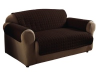 Innovative Textile Microfiber Sofa Furniture Protector, Chocolate