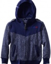 LRG - Kids Boys 2-7 Overdraft Hoodie, Navy, 5