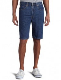 Levi's Men's 505 Straight Fit Short, Dark Stonewash, 32