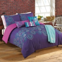 Roxy Caroline Comforter Sham Body Pillow Throw Bedding Set