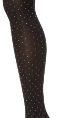 Jessica Simpson Women's Glitter Dot Tight Socks